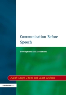 Communication before Speech : Development and Assessment