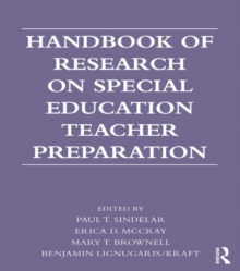 Handbook of Research on Special Education Teacher Preparation