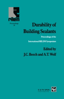 Durability of Building Sealants