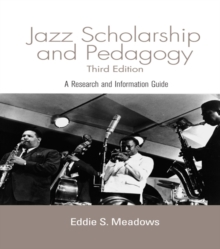 Jazz : Research and Pedagogy