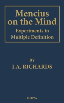 Mencius on the Mind : Experiments in Multiple Definition