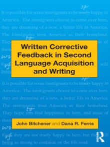 Written Corrective Feedback in Second Language Acquisition and Writing