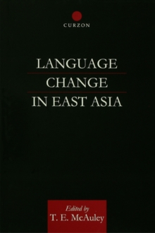 Language Change in East Asia