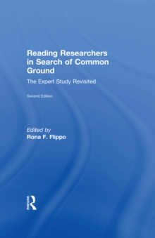 Reading Researchers in Search of Common Ground : The Expert Study Revisited