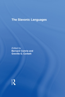 The Slavonic Languages