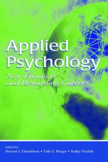 Applied Psychology : New Frontiers and Rewarding Careers