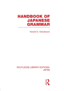 Handbook of Japanese Grammar