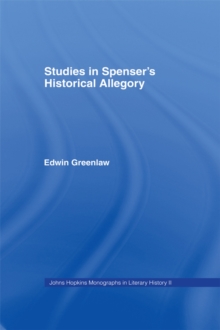 Studies in Spenser's Historical Allegory