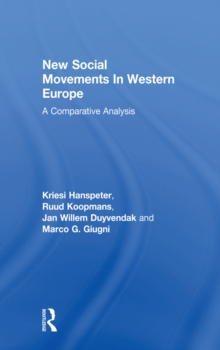 New Social Movements In Western Europe : A Comparative Analysis