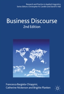 Business Discourse, Paperback / softback Book Business Discourse, Paperback / softback Book