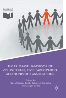 The Palgrave Handbook of Volunteering, Civic Participation, and Nonprofit Associations