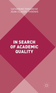In Search of Academic Quality, Hardback Book In Search of Academic Quality, Hardback Book