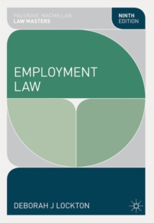 Employment Law, Paperback / softback Book Employment Law, Paperback / softback Book