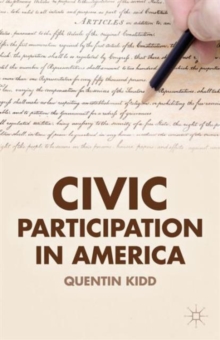 Civic Participation in America, Paperback / softback Book Civic Participation in America, Paperback / softback Book
