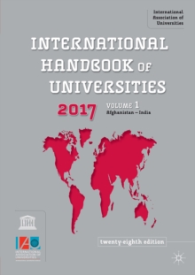 International Handbook of Universities 2017, Hardback Book International Handbook of Universities 2017, Hardback Book