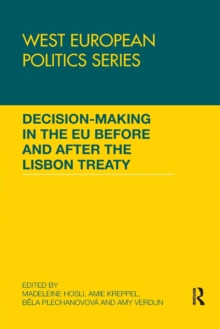 Decision making in the EU before and after the Lisbon Treaty