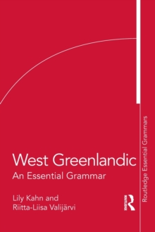 Taylor & Francis Ltd West Greenlandic , An Essential Grammar