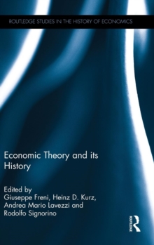 Economic Theory and its History, Hardback Book Economic Theory and its History, Hardback Book