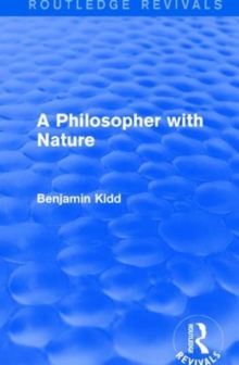 A Philosopher with Nature, Hardback Book A Philosopher with Nature, Hardback Book