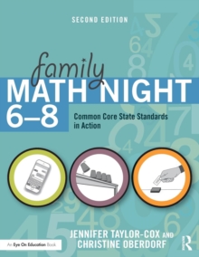 Family Math Night 6-8 : Common Core State Standards in Action, Paperback Book Family Math Night 6-8 : Common Core State Standards in Action, Paperback Book