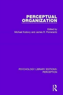 Perceptual Organization, Hardback Book Perceptual Organization, Hardback Book
