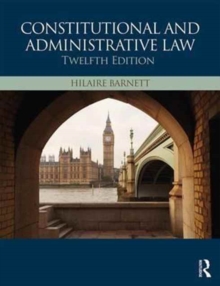 Constitutional & Administrative Law, Paperback Book Constitutional & Administrative Law, Paperback Book