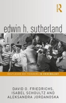 Edwin H. Sutherland, Hardback Book Edwin H. Sutherland, Hardback Book
