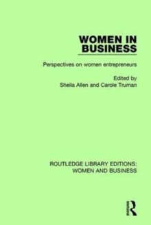 Women in Business : Perspectives on Women Entrepreneurs, Hardback Book Women in Business : Perspectives on Women Entrepreneurs, Hardback Book