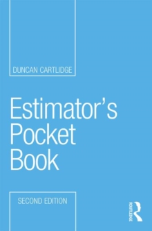 Estimator's Pocket Book 2e, Paperback / softback Book Estimator's Pocket Book 2e, Paperback / softback Book