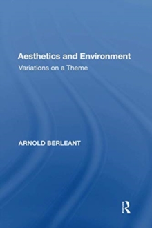 Aesthetics and Environment : Variations on a Theme