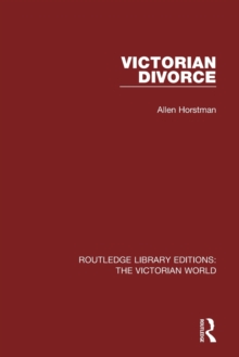 Victorian Divorce, Paperback / softback Book Victorian Divorce, Paperback / softback Book