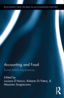 Accounting and Food : Some Italian Experiences, Hardback Book Accounting and Food : Some Italian Experiences, Hardback Book