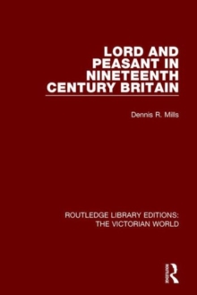 Lord and Peasant in Nineteenth Century Britain, Hardback Book Lord and Peasant in Nineteenth Century Britain, Hardback Book