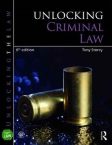 Unlocking Criminal Law, Paperback Book Unlocking Criminal Law, Paperback Book