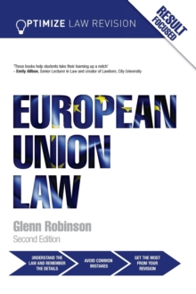Optimize European Union Law, Paperback / softback Book Optimize European Union Law, Paperback / softback Book