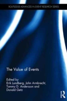 The Value of Events, Hardback Book The Value of Events, Hardback Book
