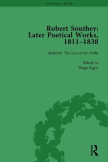 Robert Southey: Later Poetical Works, 1811-1838 Vol 2, Hardback Book Robert Southey: Later Poetical Works, 1811-1838 Vol 2, Hardback Book