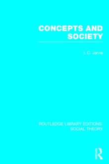Concepts and Society, Hardback Book Concepts and Society, Hardback Book