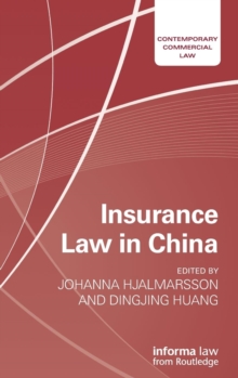 Insurance Law in China, Hardback Book Insurance Law in China, Hardback Book