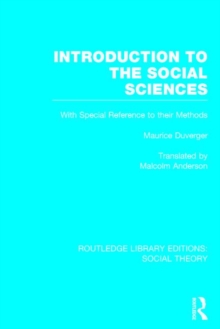 Introduction to the Social Sciences, Hardback Book Introduction to the Social Sciences, Hardback Book