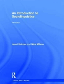 An Introduction to Sociolinguistics, Hardback Book An Introduction to Sociolinguistics, Hardback Book