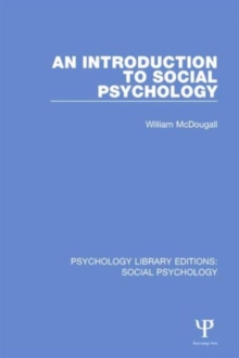 An Introduction to Social Psychology, Hardback Book An Introduction to Social Psychology, Hardback Book