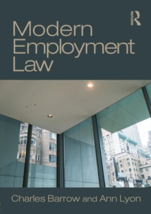Modern Employment Law, Paperback Book Modern Employment Law, Paperback Book
