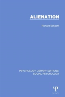Alienation, Hardback Book Alienation, Hardback Book