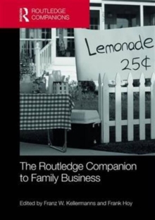 The Routledge Companion to Family Business, Hardback Book The Routledge Companion to Family Business, Hardback Book