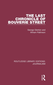 The Last Chronicle of Bouverie Street, Hardback Book The Last Chronicle of Bouverie Street, Hardback Book