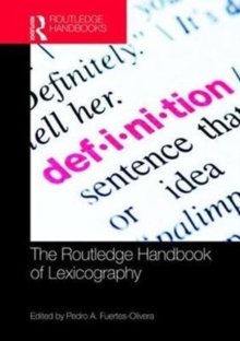 The Routledge Handbook of Lexicography, Hardback Book The Routledge Handbook of Lexicography, Hardback Book