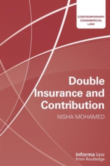 Double Insurance and Contribution, Hardback Book Double Insurance and Contribution, Hardback Book