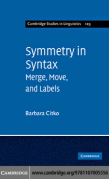 Symmetry in Syntax : Merge, Move and Labels