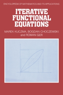 Iterative Functional Equations